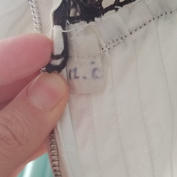 VTG Handmade Crochet Mexican Maxi Dress - Picture 13 of 14